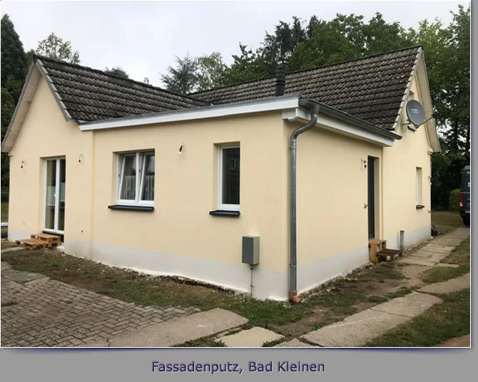 Bad Kleinen-Fassadenputz