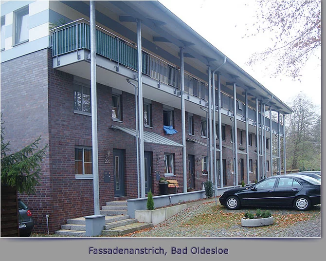 Fassade mit Klinker Bad Oldesloe